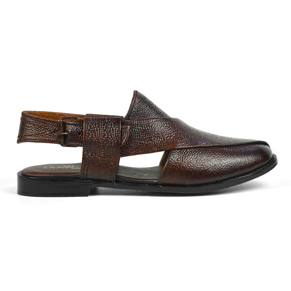 Onxy Textured Peshawari Chappal