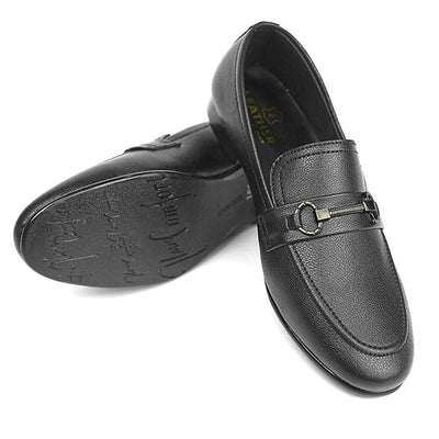 Executive Charm – Ebony Loafers