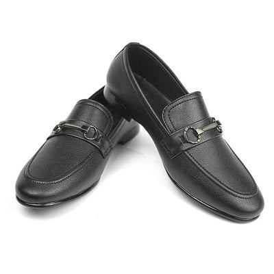 Executive Charm – Ebony Loafers