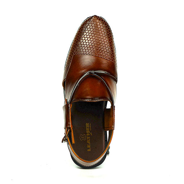 Textured Heritage Peshawari Chappal