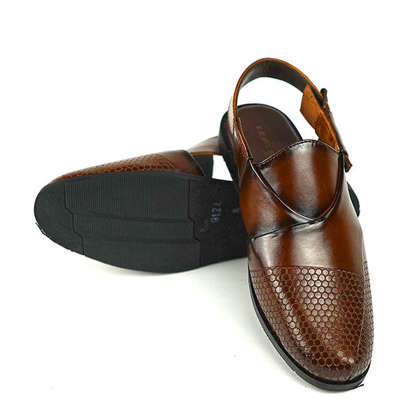 Textured Heritage Peshawari Chappal