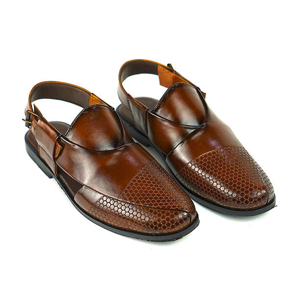 Textured Heritage Peshawari Chappal