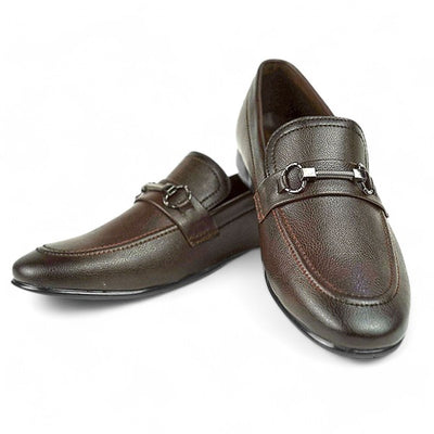 Executive Charm – Mahogany Loafers